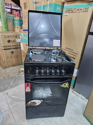 Blueflame Cooker 2 Gas Burners and 2 Electric Plates 50by50