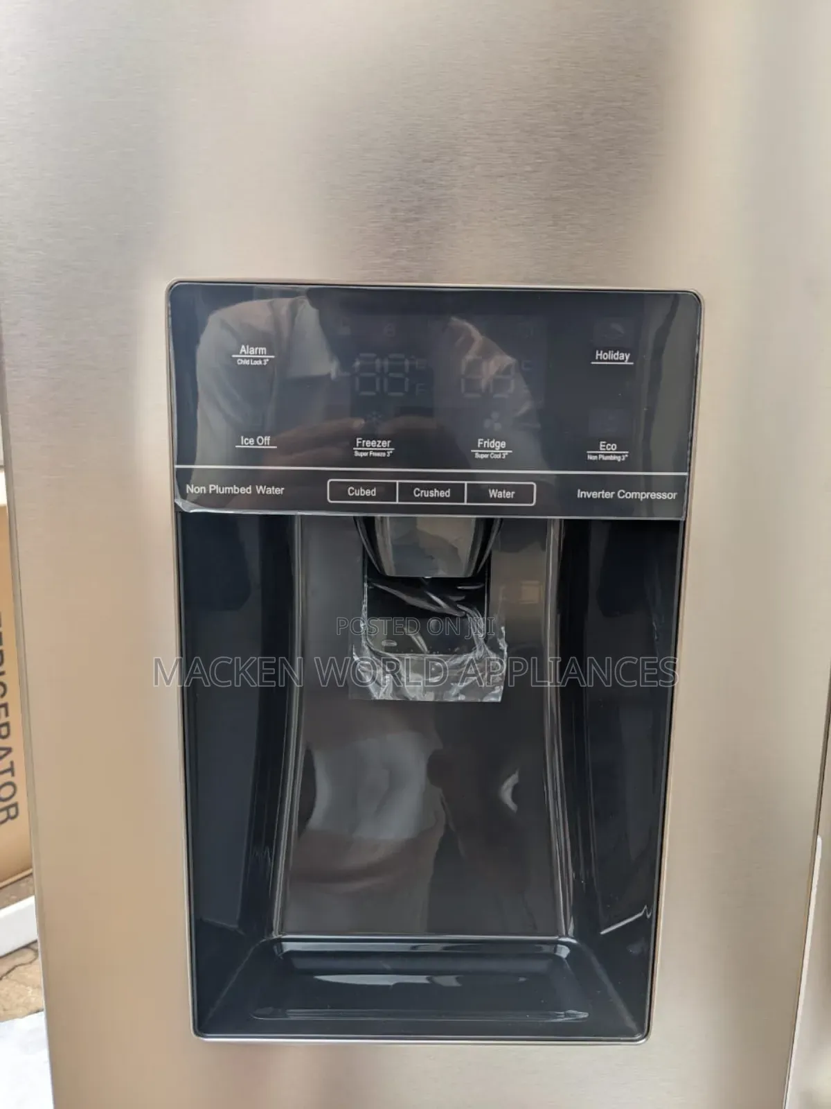 670 Liters Popular Fridge With Ice Cream Maker Side by Side