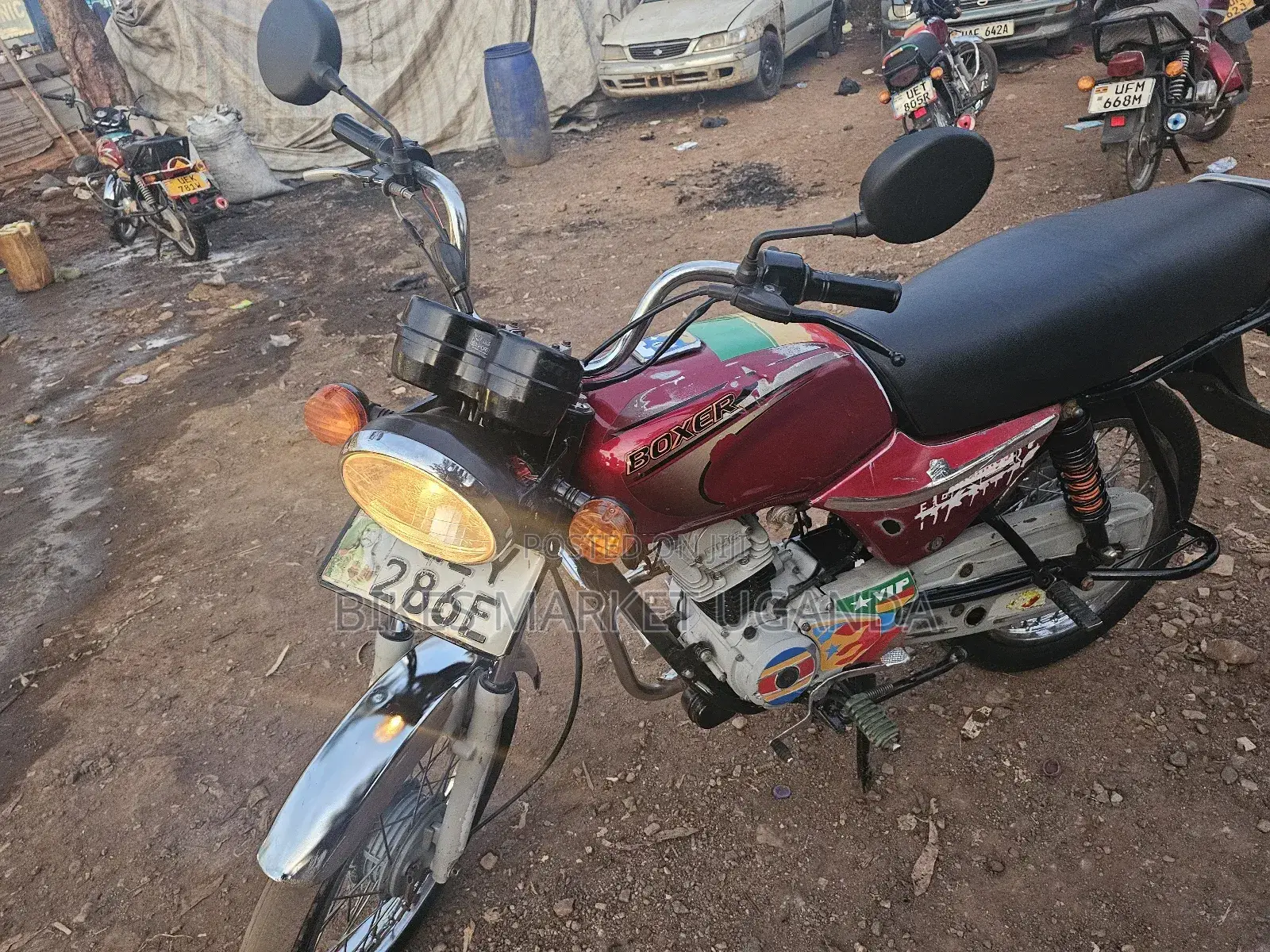 Bajaj Boxer 2019 Red