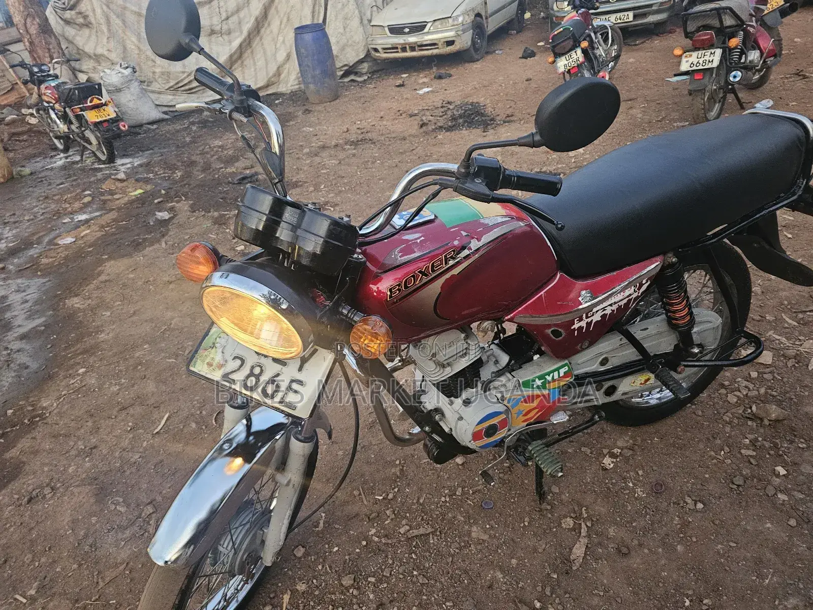Bajaj Boxer 2019 Red