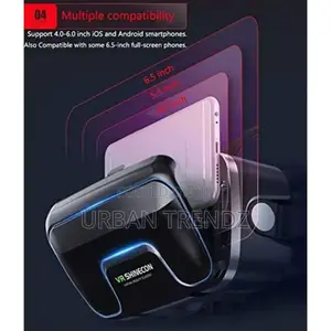 Vr Shinecon 3d Glasses Virtual Reality Headset for iPhone