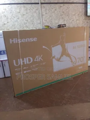 Brand New Hisense 70 Inches Frameless Smart Tv