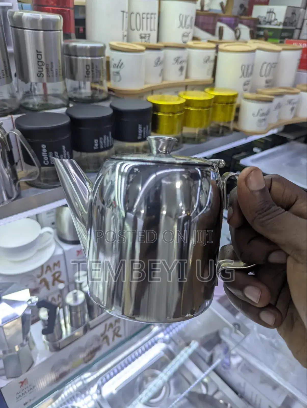 Heavy Duty Steel Tea Pot