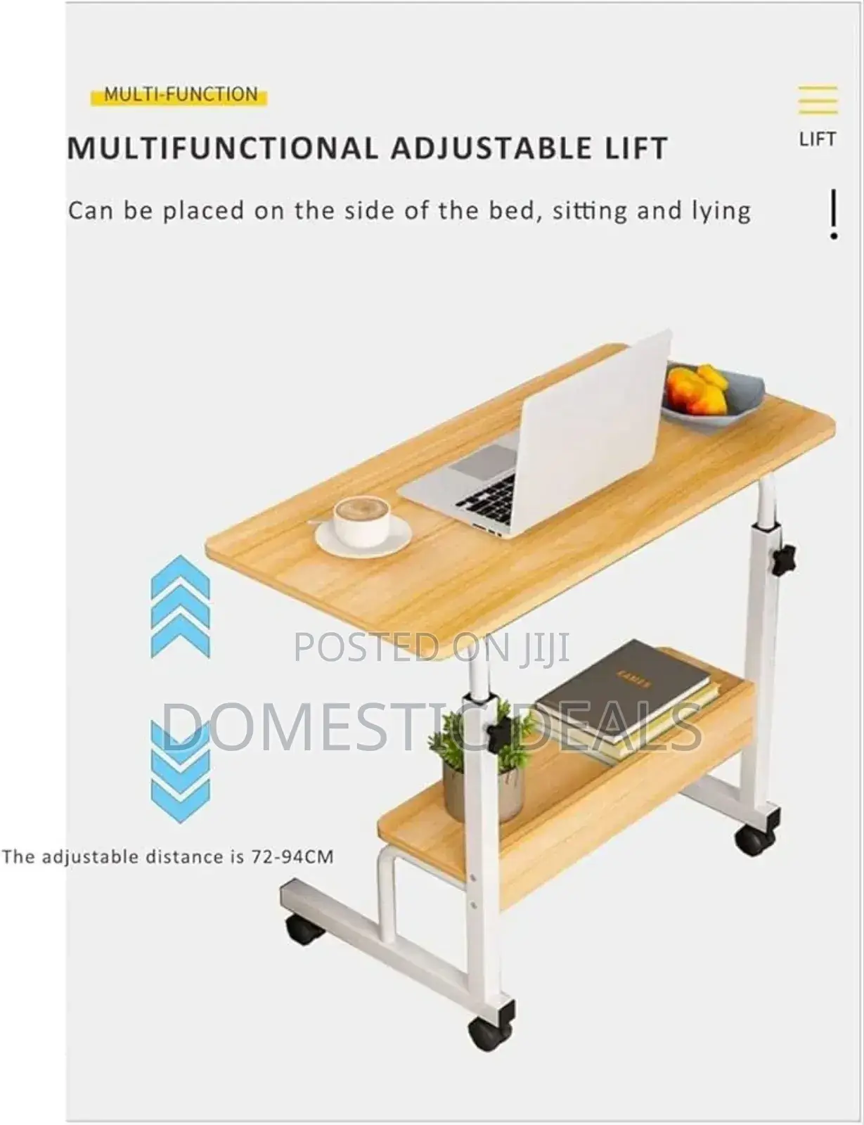Adjustable Movable Laptop Table