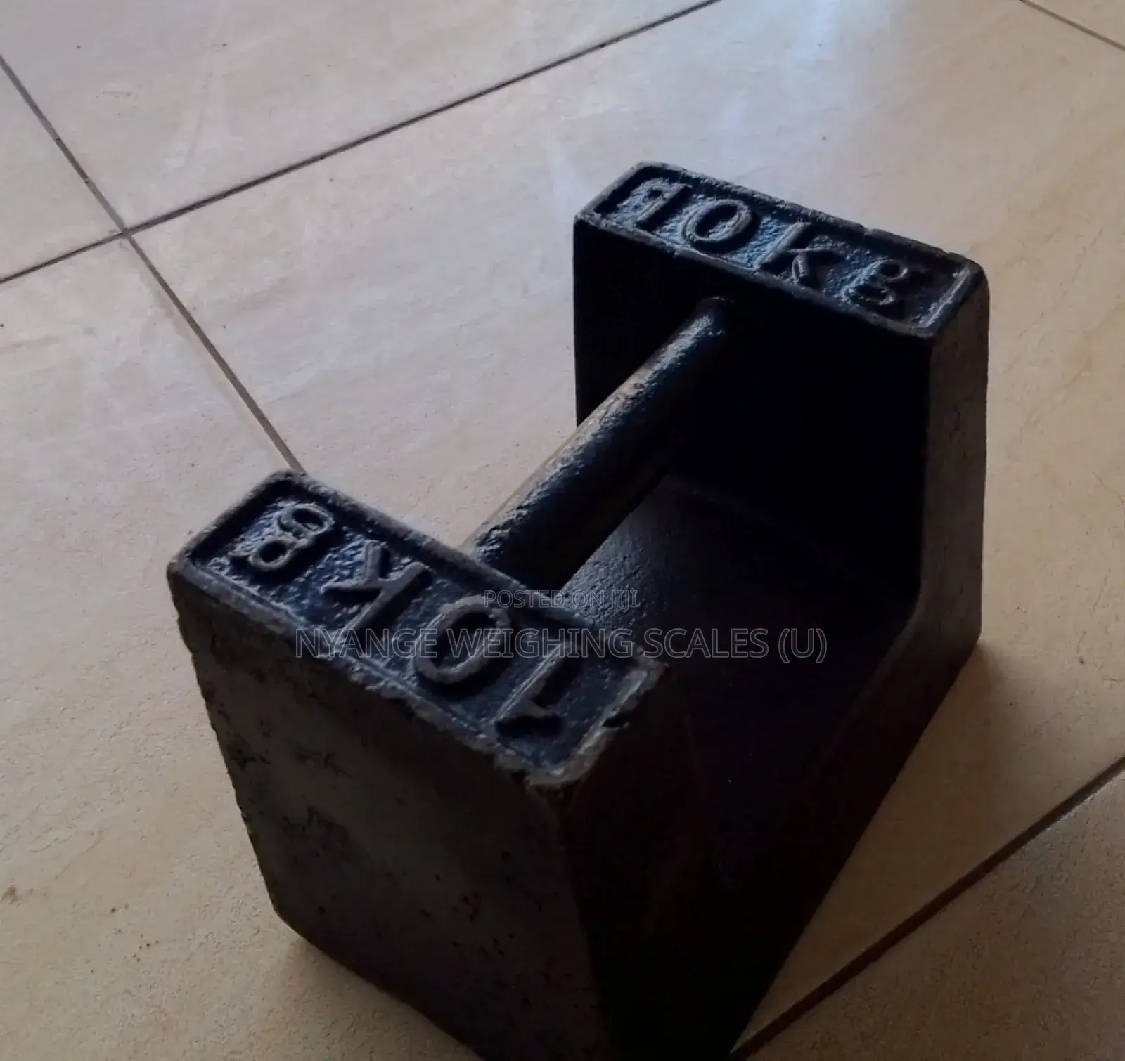 Black 10kg Test Weight Calibration Test Weight For Digital Scale