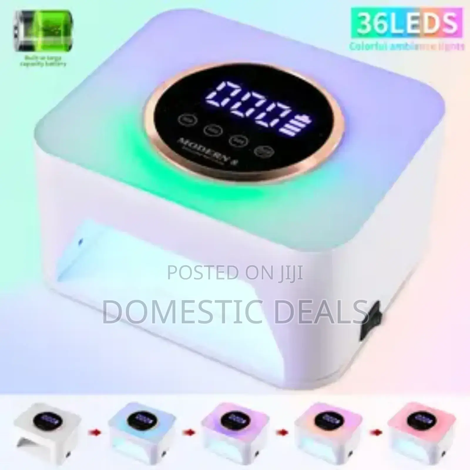 UV Led Rechargeable Nail Lamp