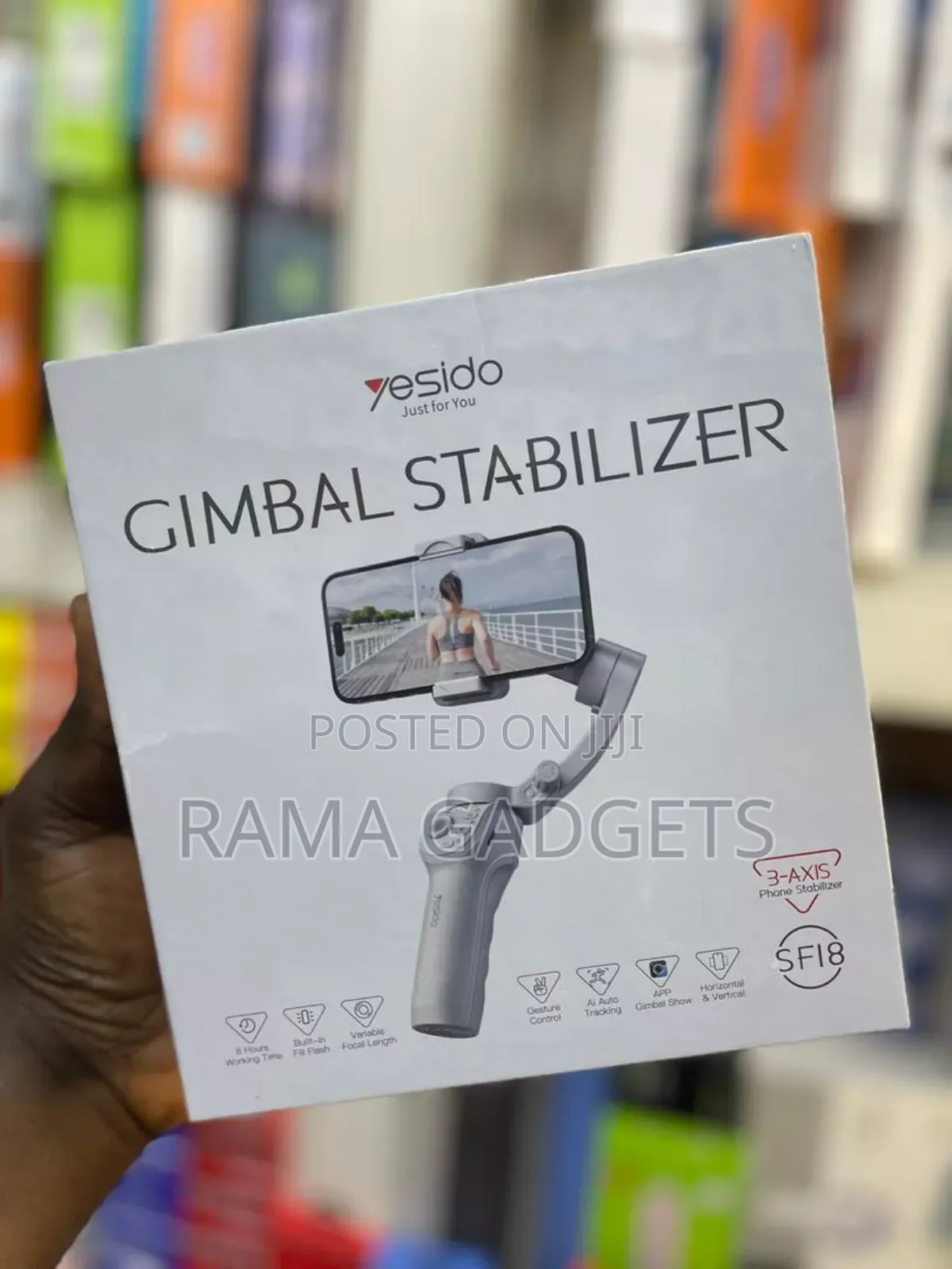 Yesido SF18 Phone Stabilizer Three-Axis Gimbale