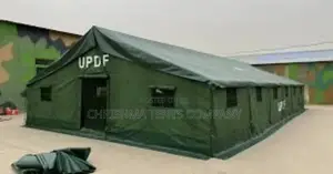 Military Camping Tent in Cotton Canvas Material