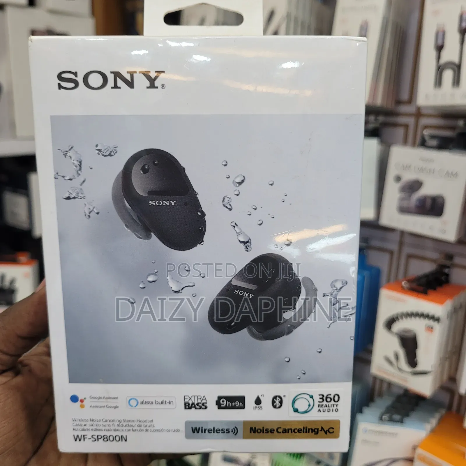 Sony WF-SP8OON Buss Wireless/ Sony Bluetooth Earbuds