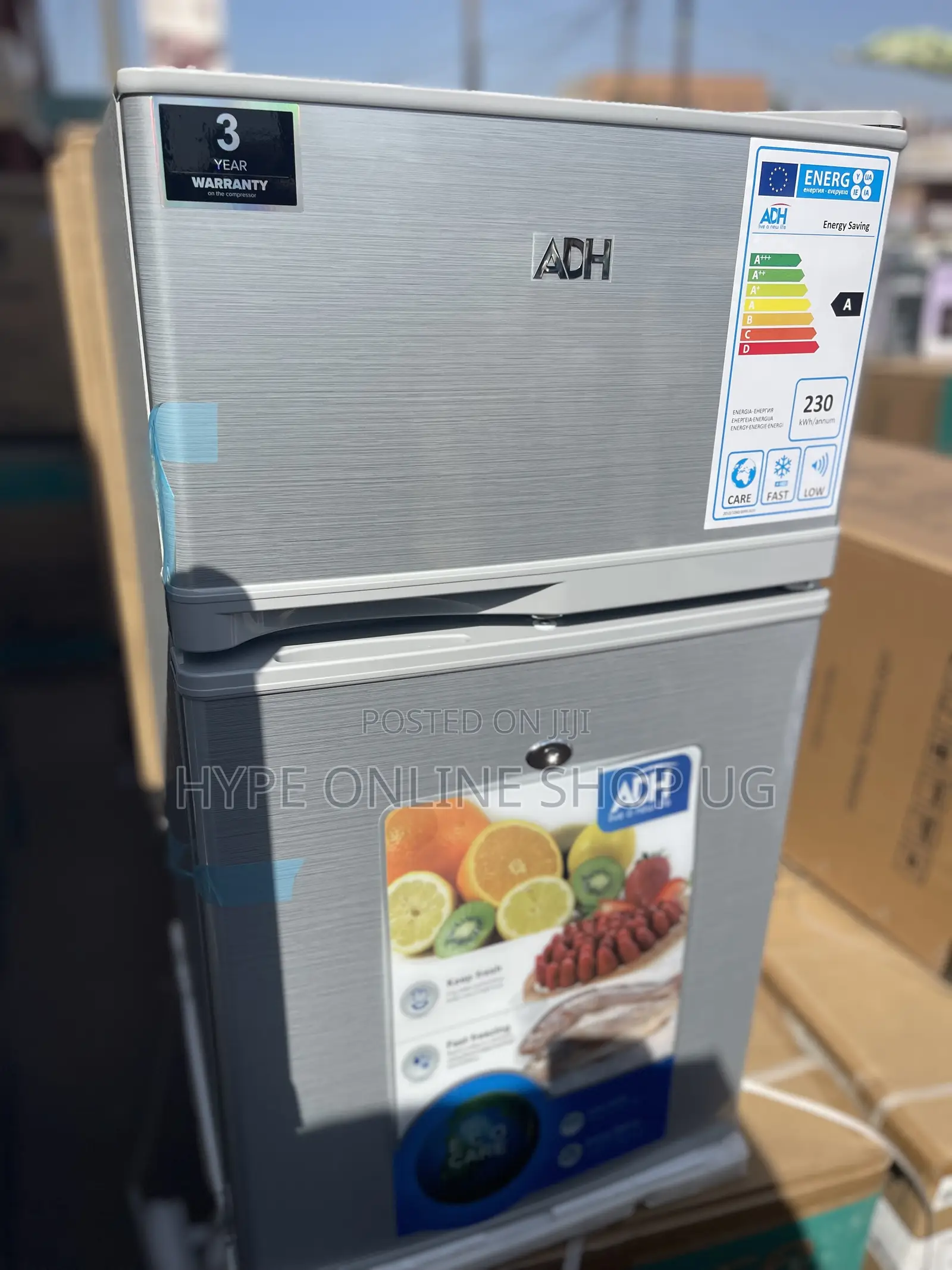 120 Adh Double Door Fridge