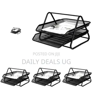 2 Layer Office File Tray