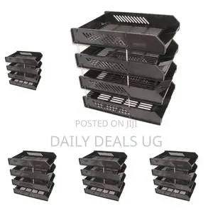 Adjustable Plastic Office File Tray
