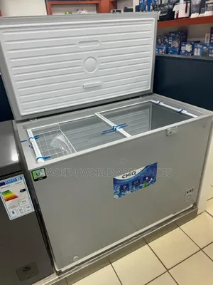 Chiq 380 Litres Chest Freezer – Gray
