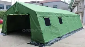 20-Person Sleeping Tent Made in Cotton Canvas Material