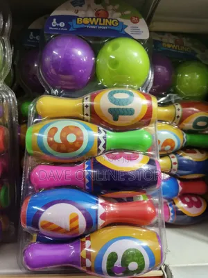 Kids Bowling Set, 10 Pins 2 Balls Bowling Pins and Balls,