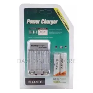 Rechargeable Battery And Charger AA/AAA - Grey