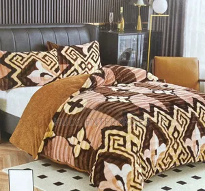 3pc Woolen Duvet 5x6 Brown 🟤