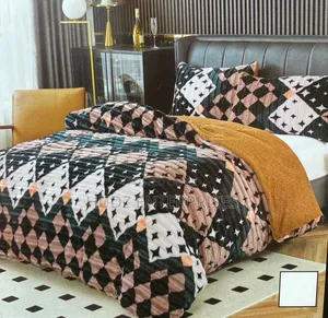3pc Woolen Duvet 5x6 Multi Colours