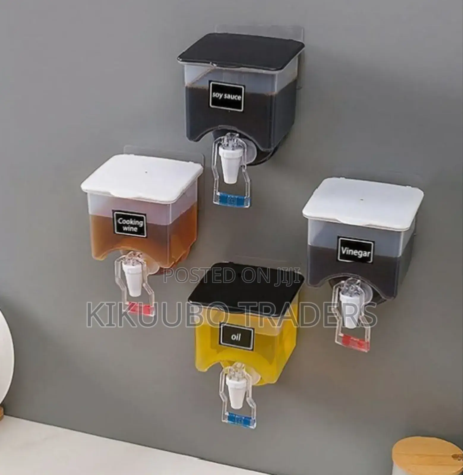 Kitchen Wall Mounted Oil Dispenser Bottle