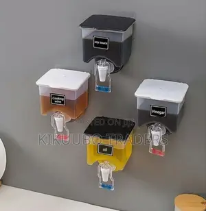 Kitchen Wall Mounted Oil Dispenser Bottle