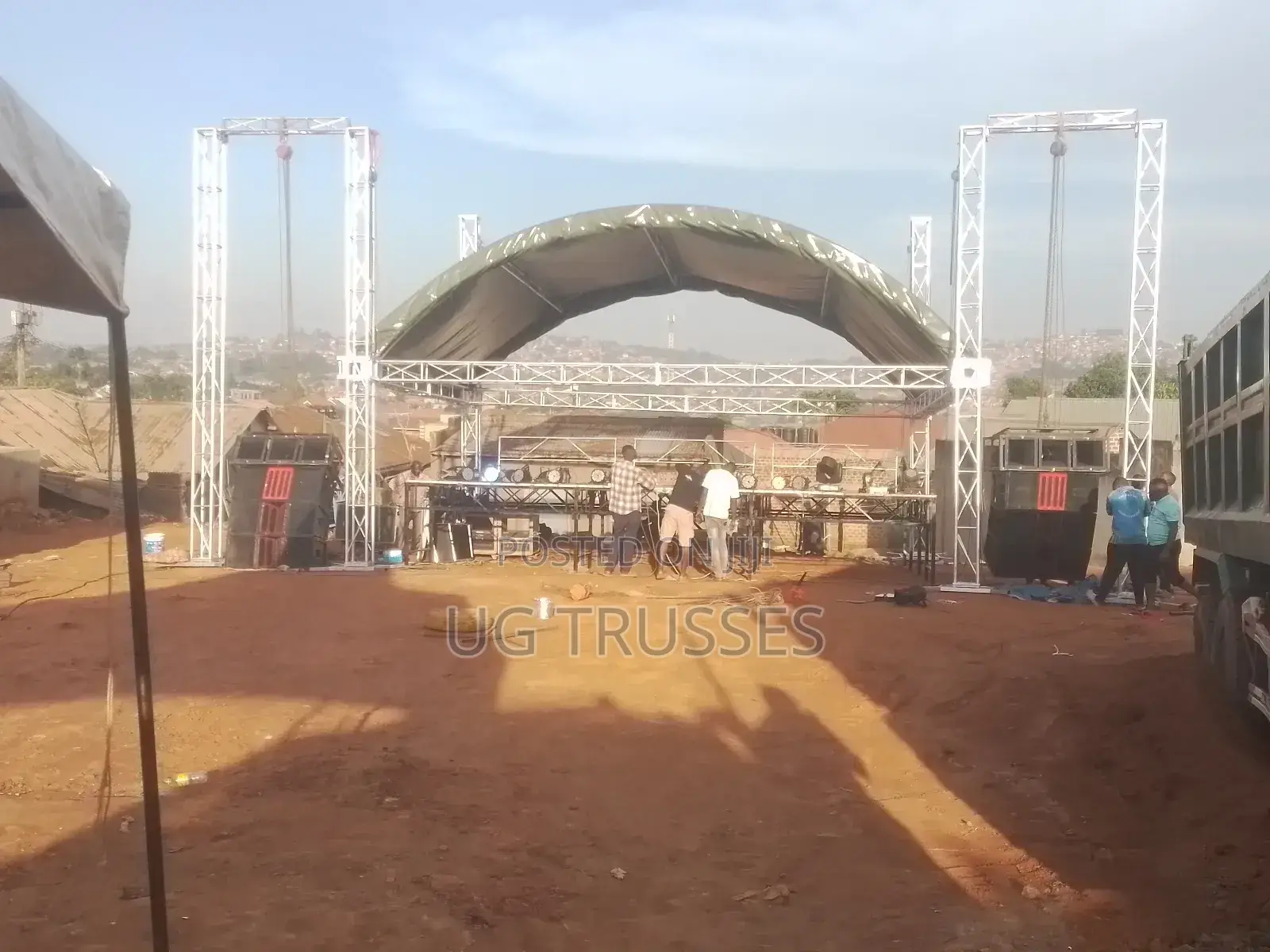 New 7mx5m Complete Outdoor Stage