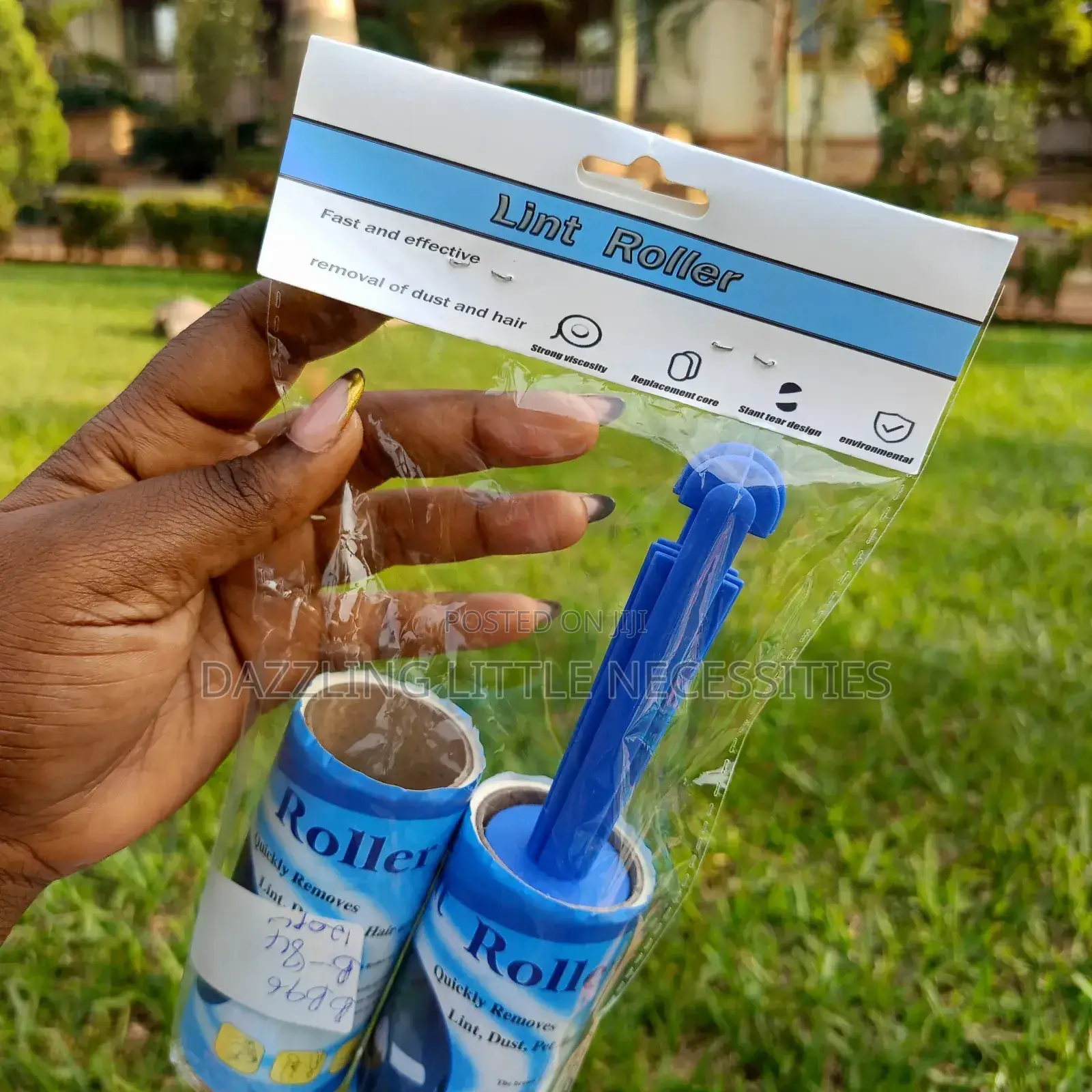 Lint Remover/Roller With 1 Refill - (40 Sheets)