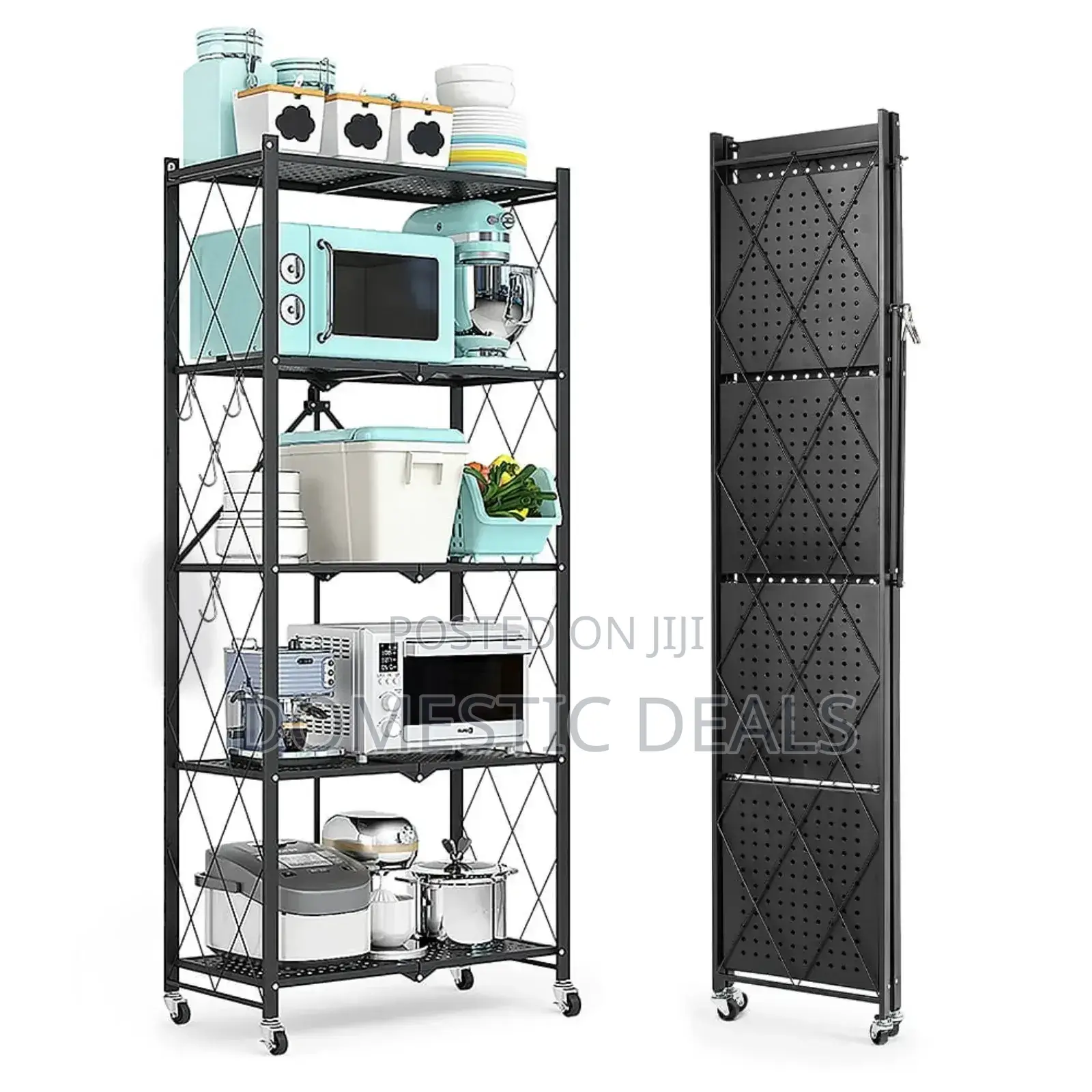 Foldable Kitchen Storage Rack