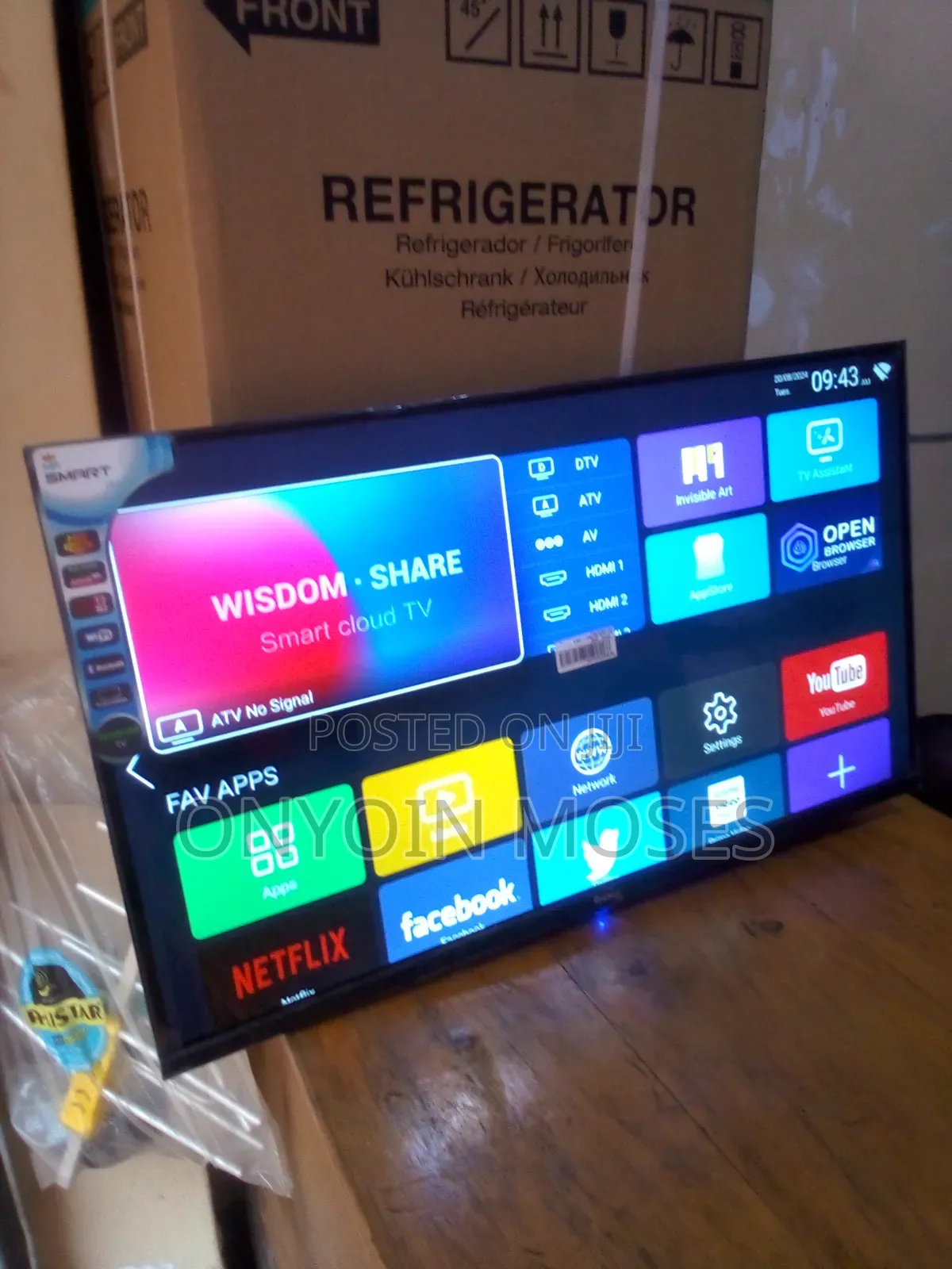 32 Inches Smart Plus Smart Android Tv With Inbuilt Decoder