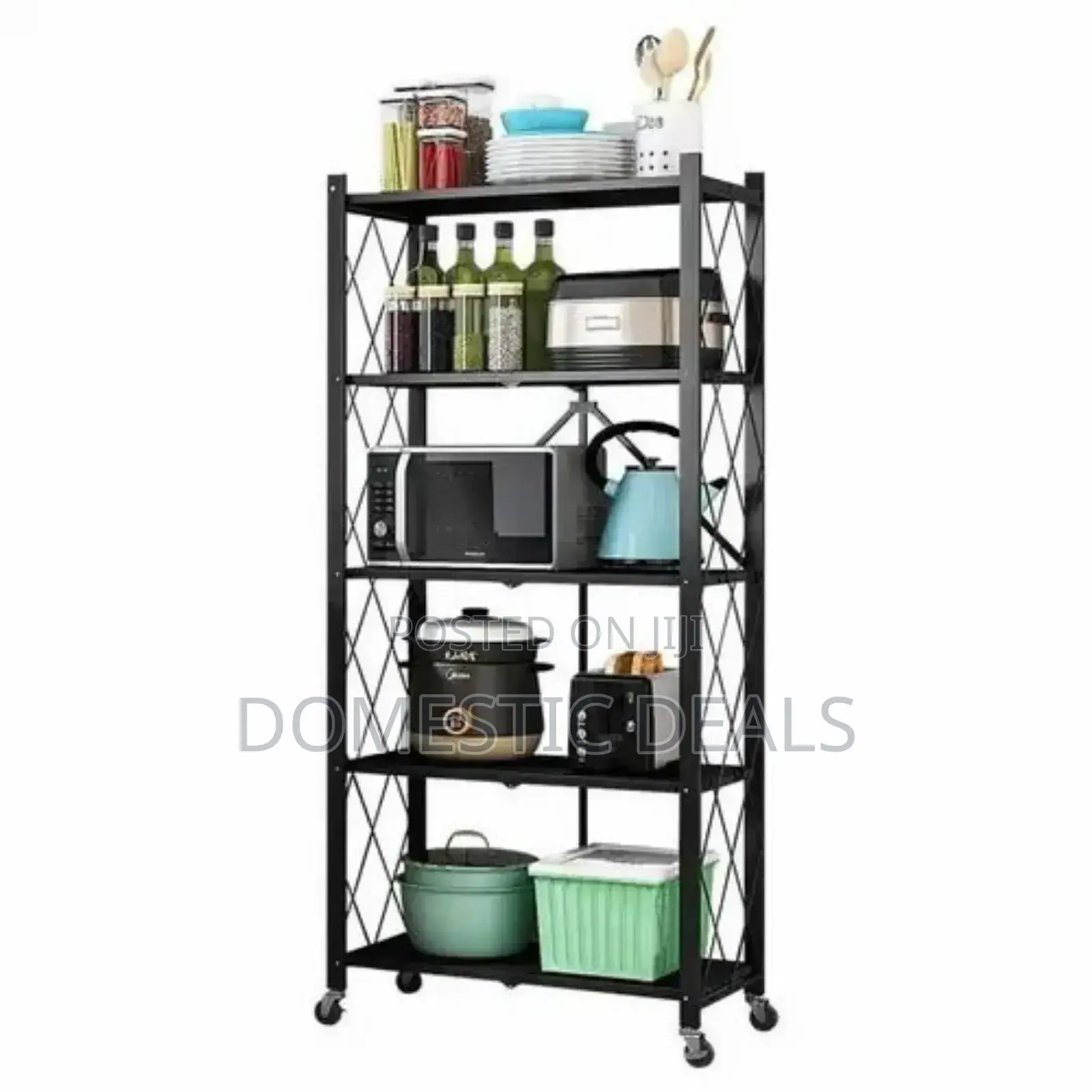 Folding Kitchen Storage Organizer/ Rack