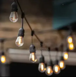 Waterproof 5mtrs Warm White Filament Outdoor String Bulbs