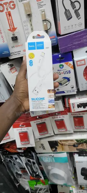 Hoco Silicone Charging Data Cable