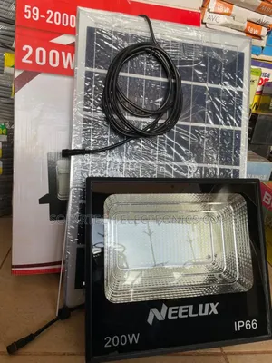 200W Neelux Led Solar Flood Lights Kjghy