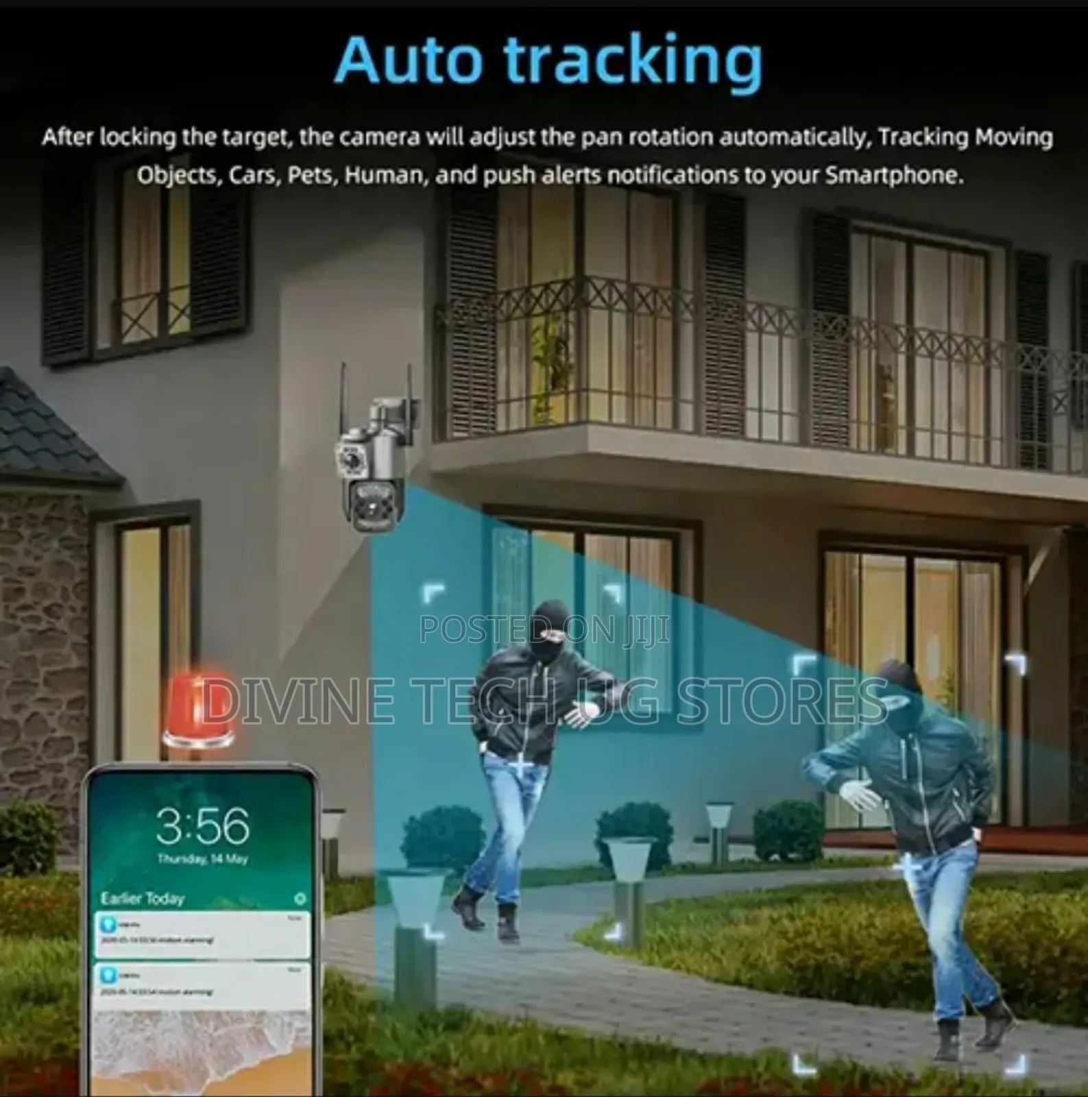 4g Sim Card Dual Lens CCTV Wifi Ip 360 ° Wireless Camera