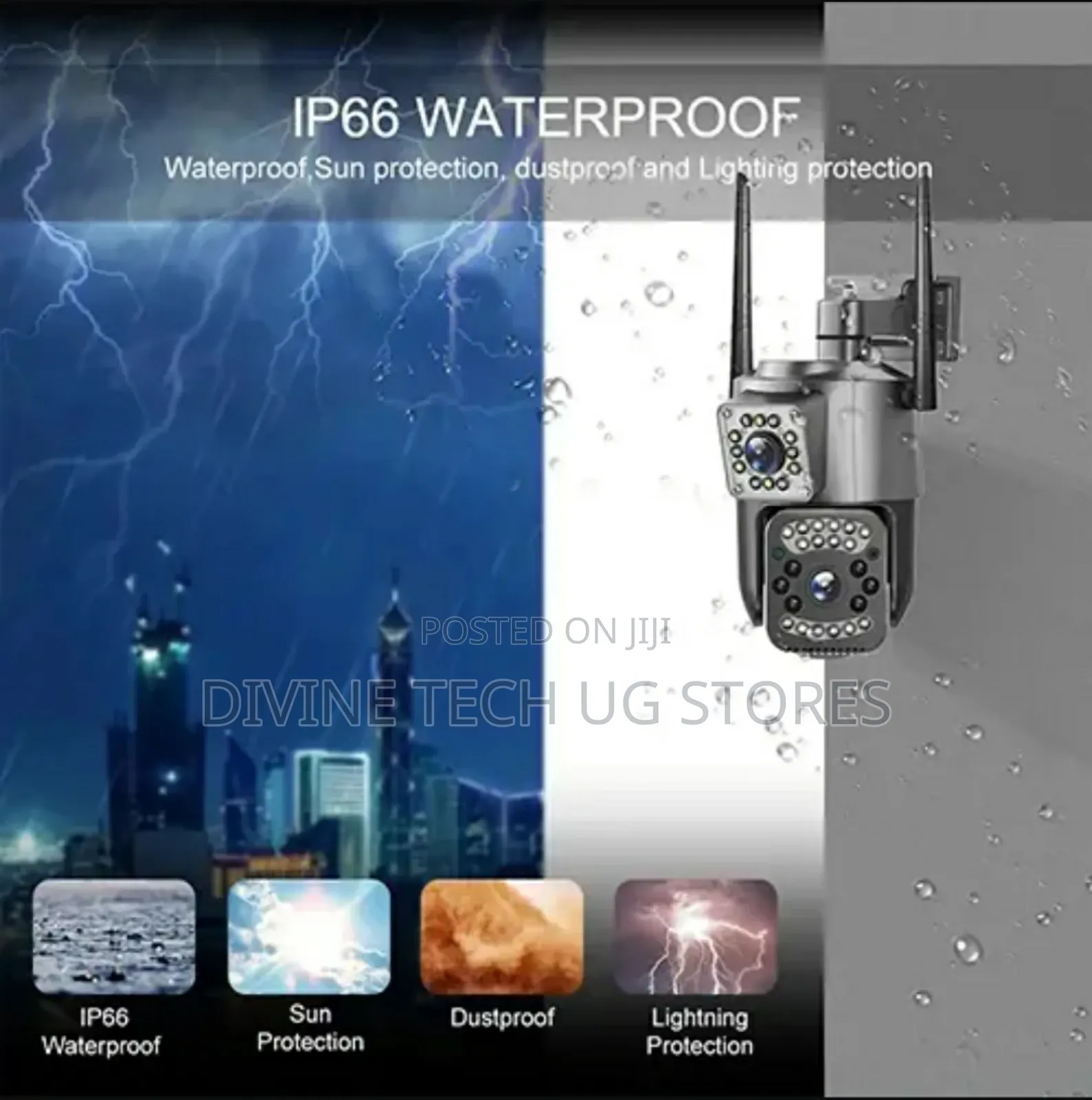 4g Sim Card Dual Lens CCTV Wifi Ip 360 ° Wireless Camera