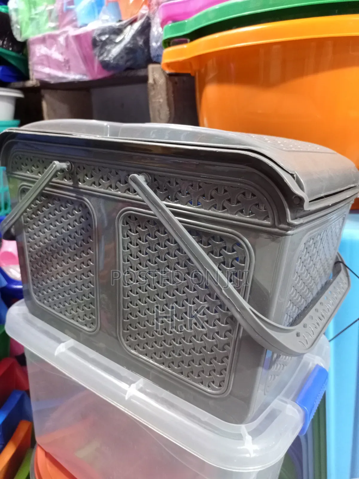 Plastic Storage Basket