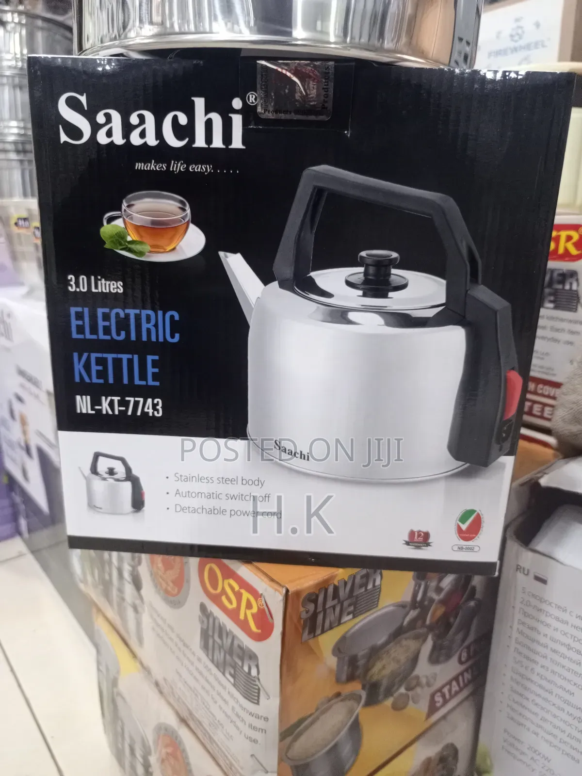 3L Saachi Electric Kettle