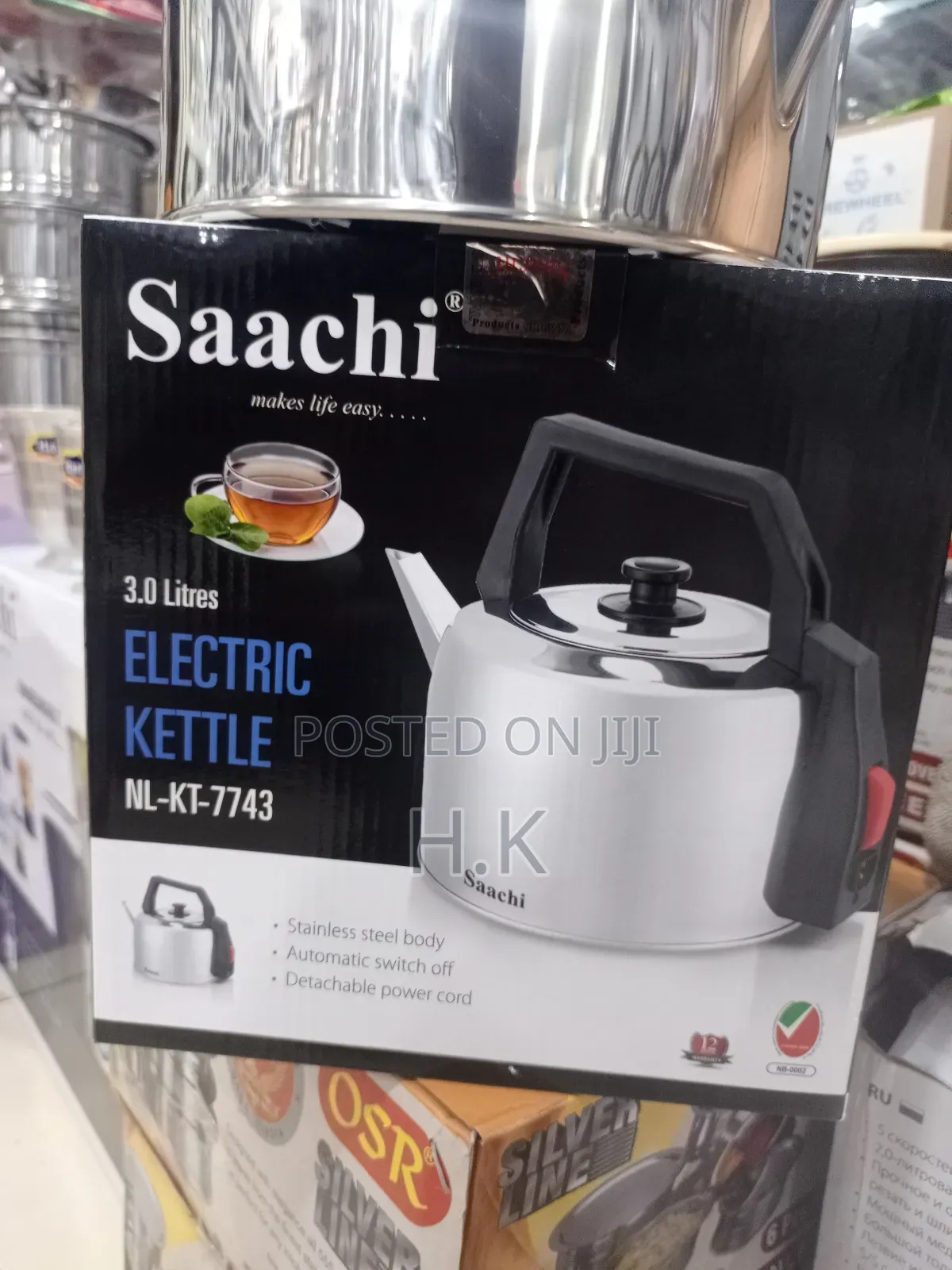 3L Saachi Electric Kettle