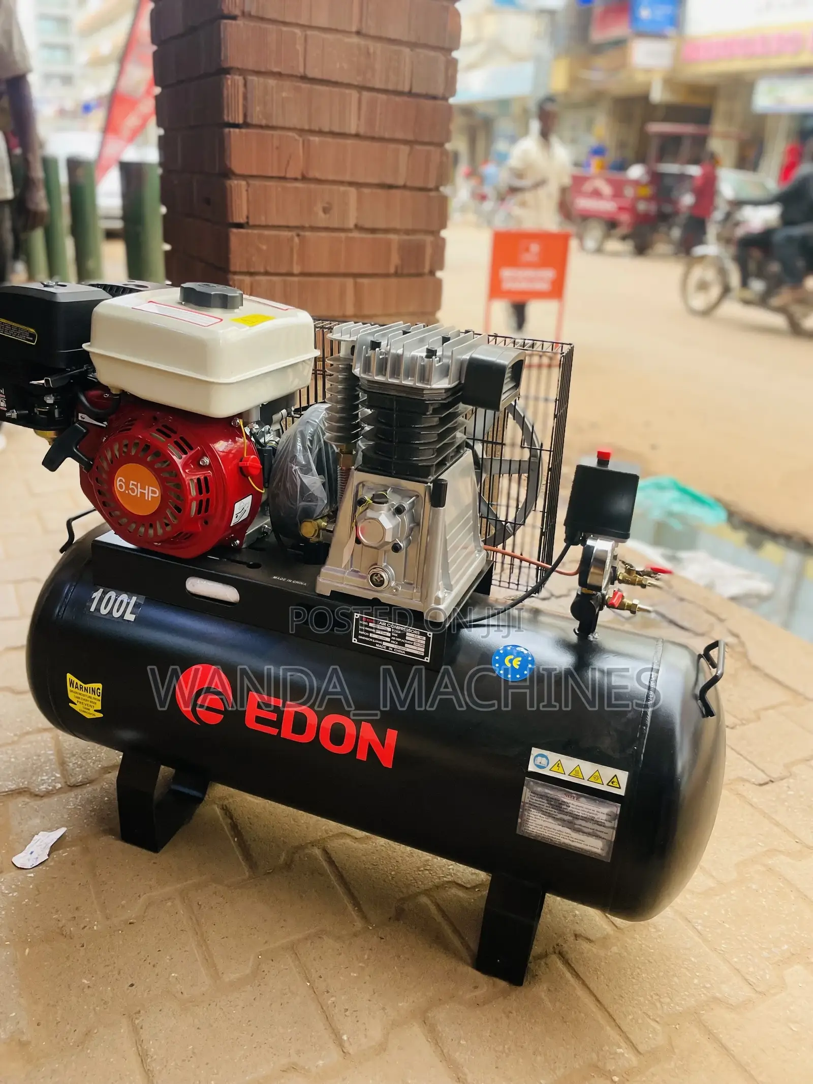 Gasoline Air Compressor 100L
