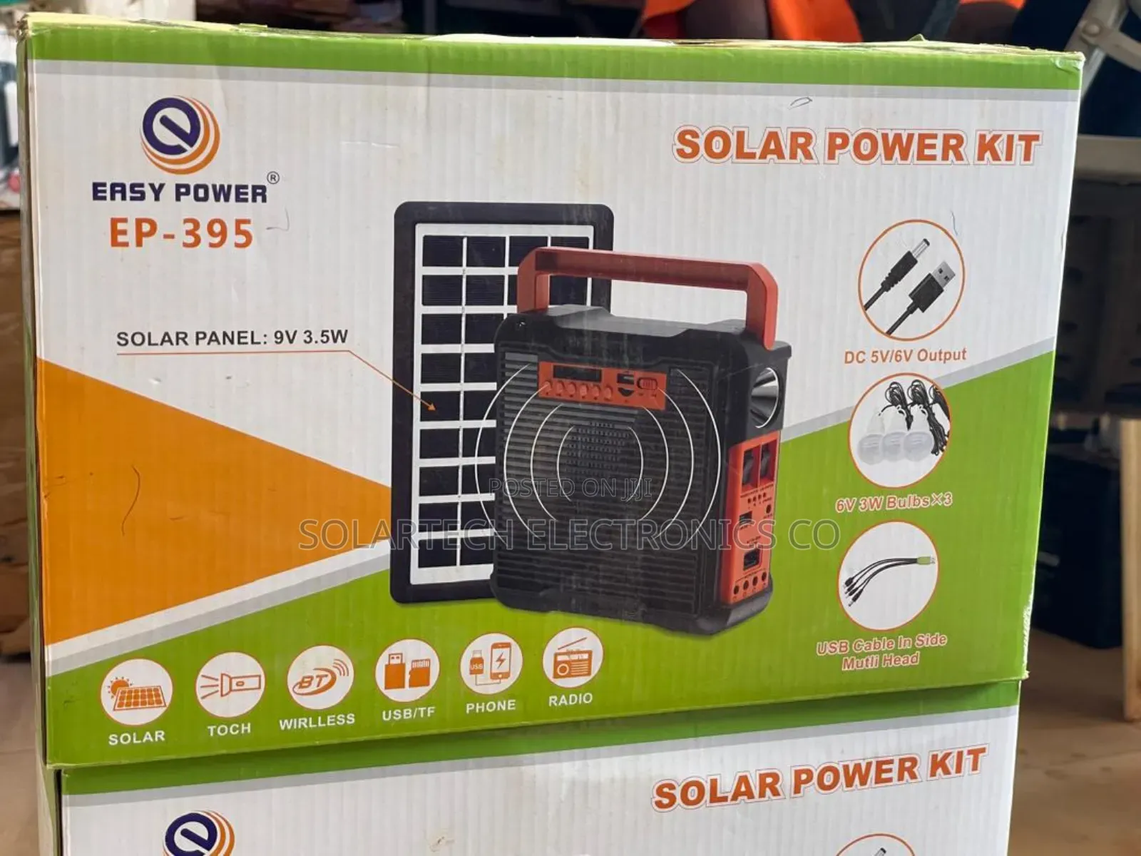 Easy Power Solar System Kit/ Golden