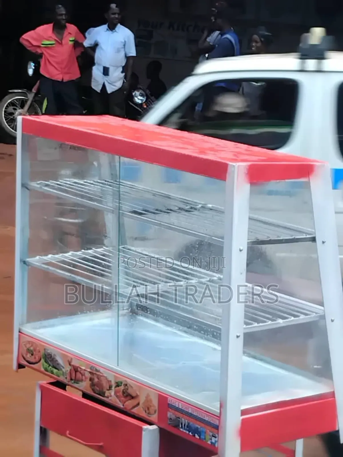 Food Displays Medium Size With Warmer And Light