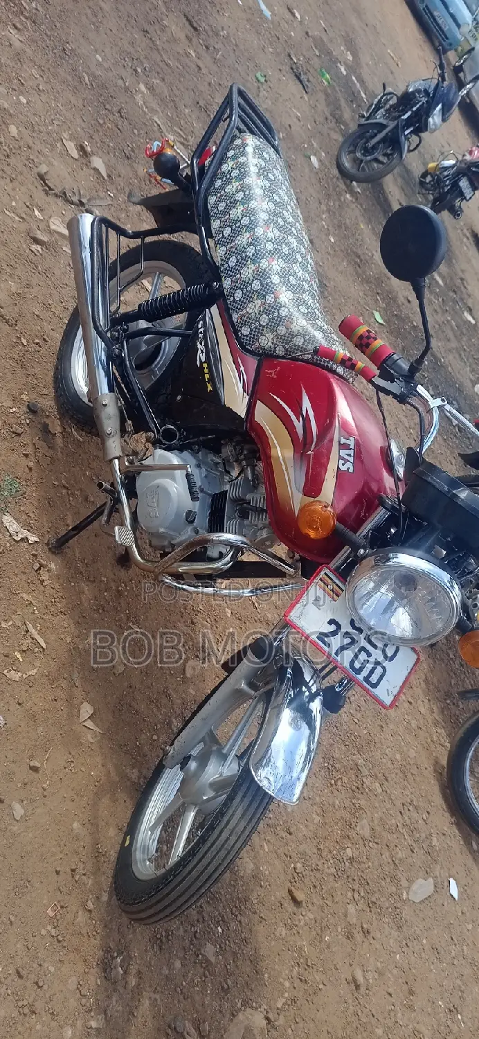 TVS XL 100 2023 Red