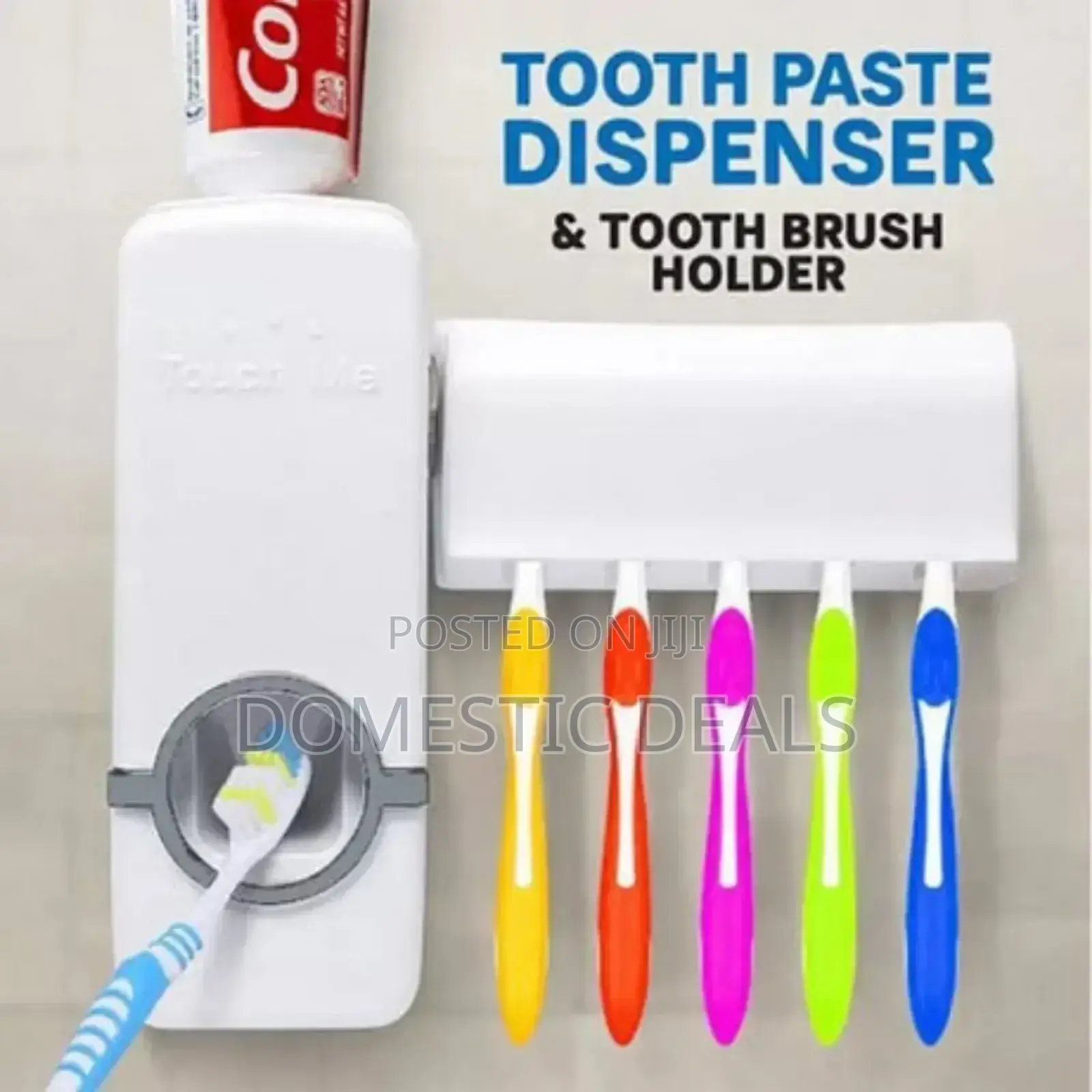 White Toothpaste Dispenser