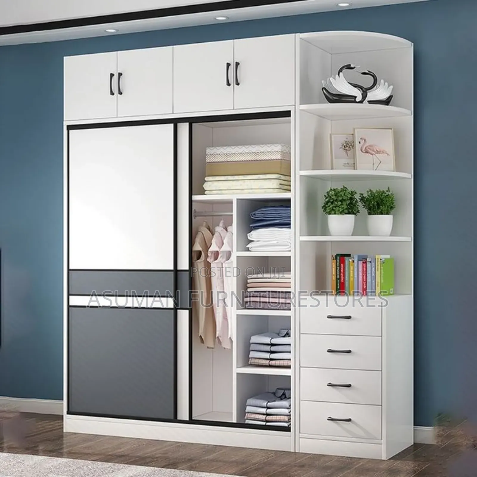 Modern Movable Wardrobe Call Us On
