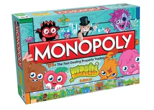 Monsters Monopoly Board Game Kids Trading Game