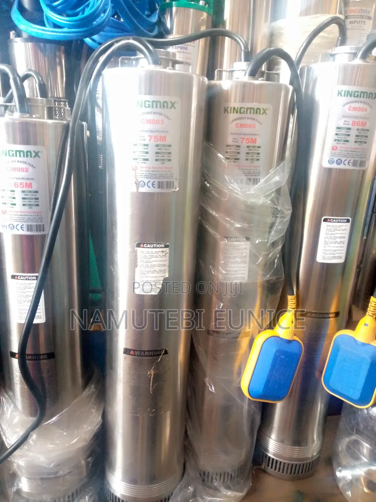 Submersible Pumps 75m Head With Automatic Switch