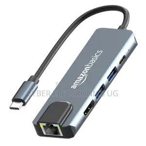5in1 Type C Hub Multiport Adapter RJ45 USB 3.0 2.0 Port HDMI