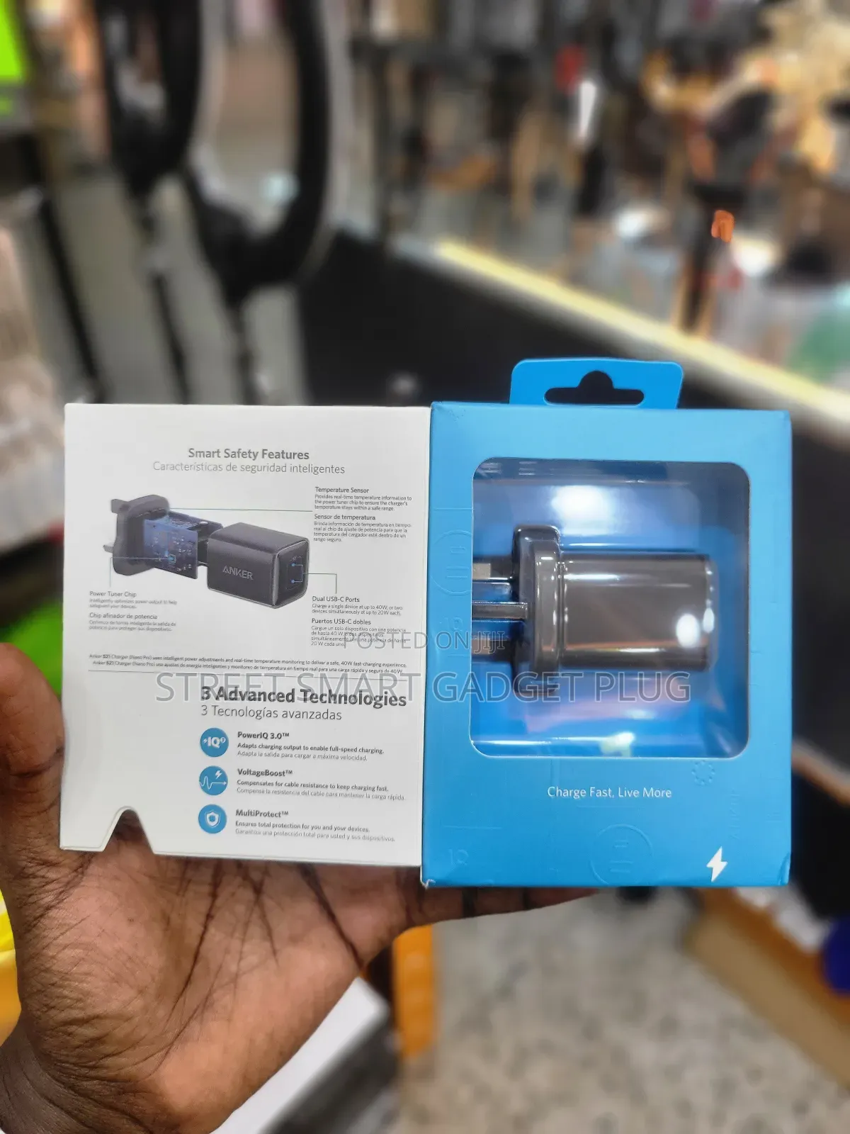 Anker 521 Nano Pro 40watts Double Typec Adpater