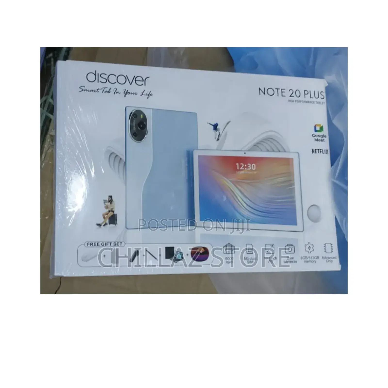 New Discover Note 20 Plus 512 GB White
