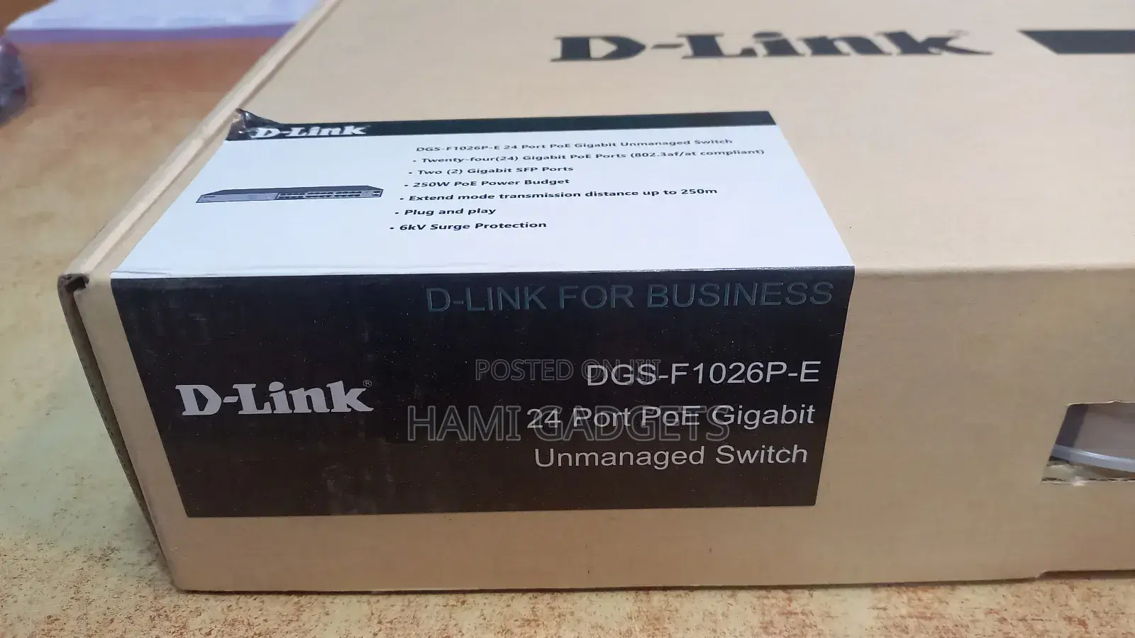 24port Poe Gigabit Unmanaged Switch