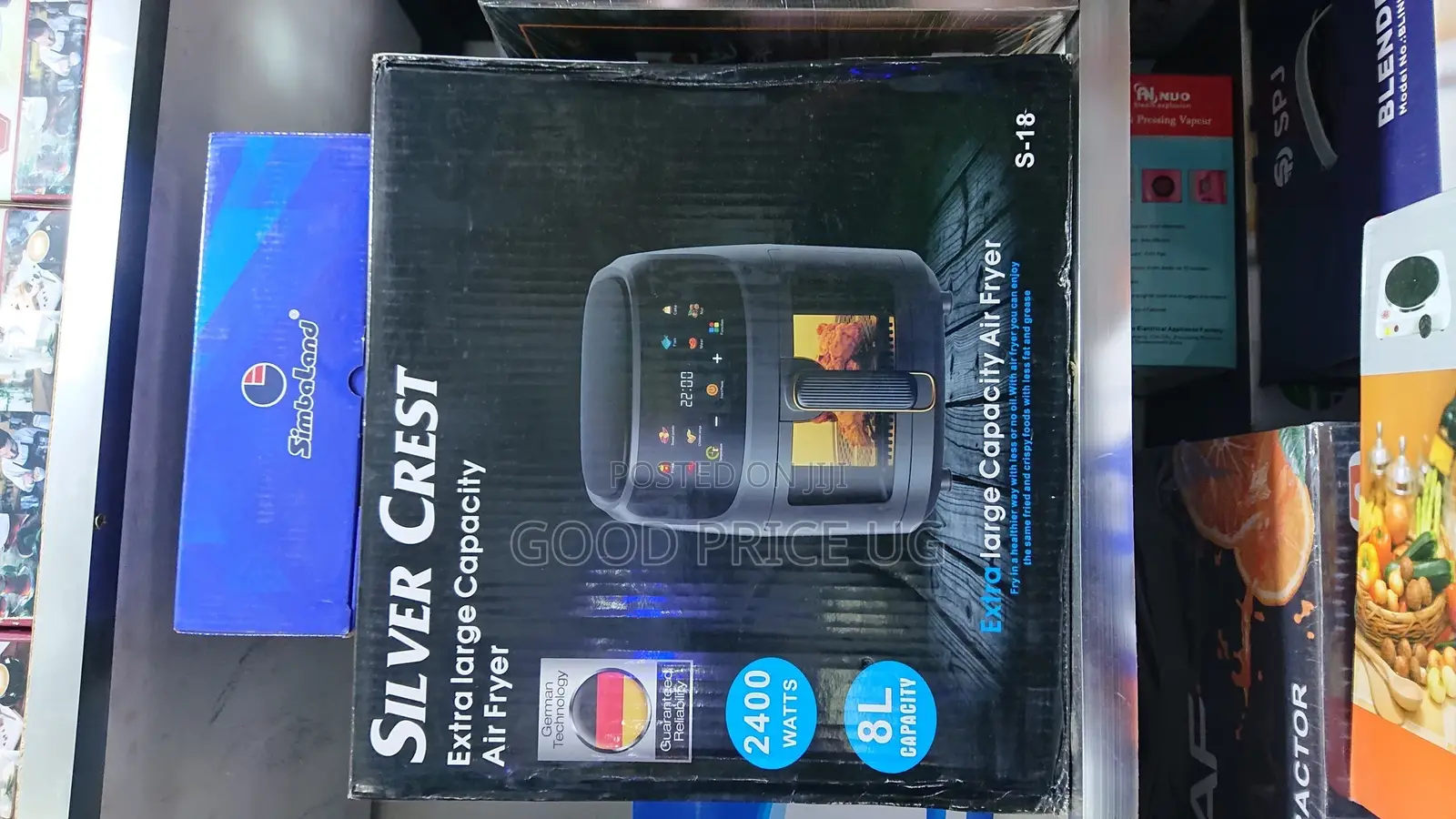 Silver Crest Extra Large Capacity Air Fryer 8L